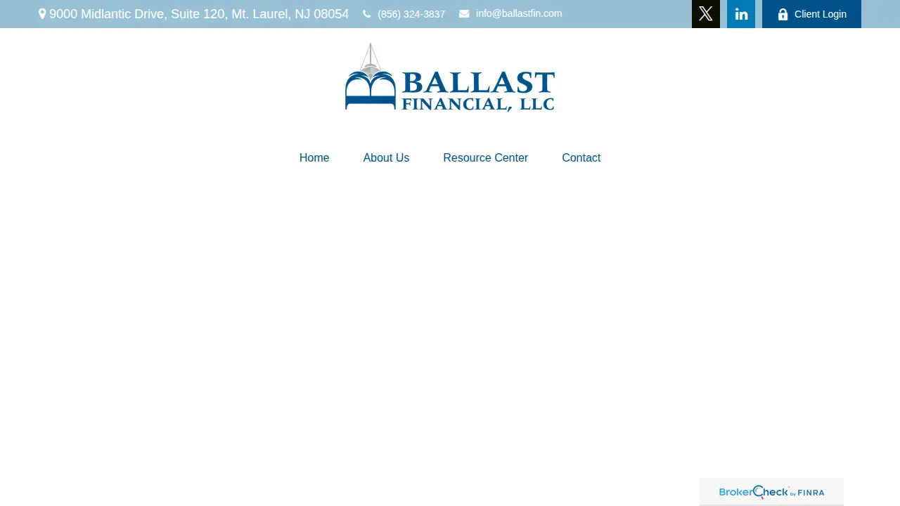 Ballast Financial LLC page