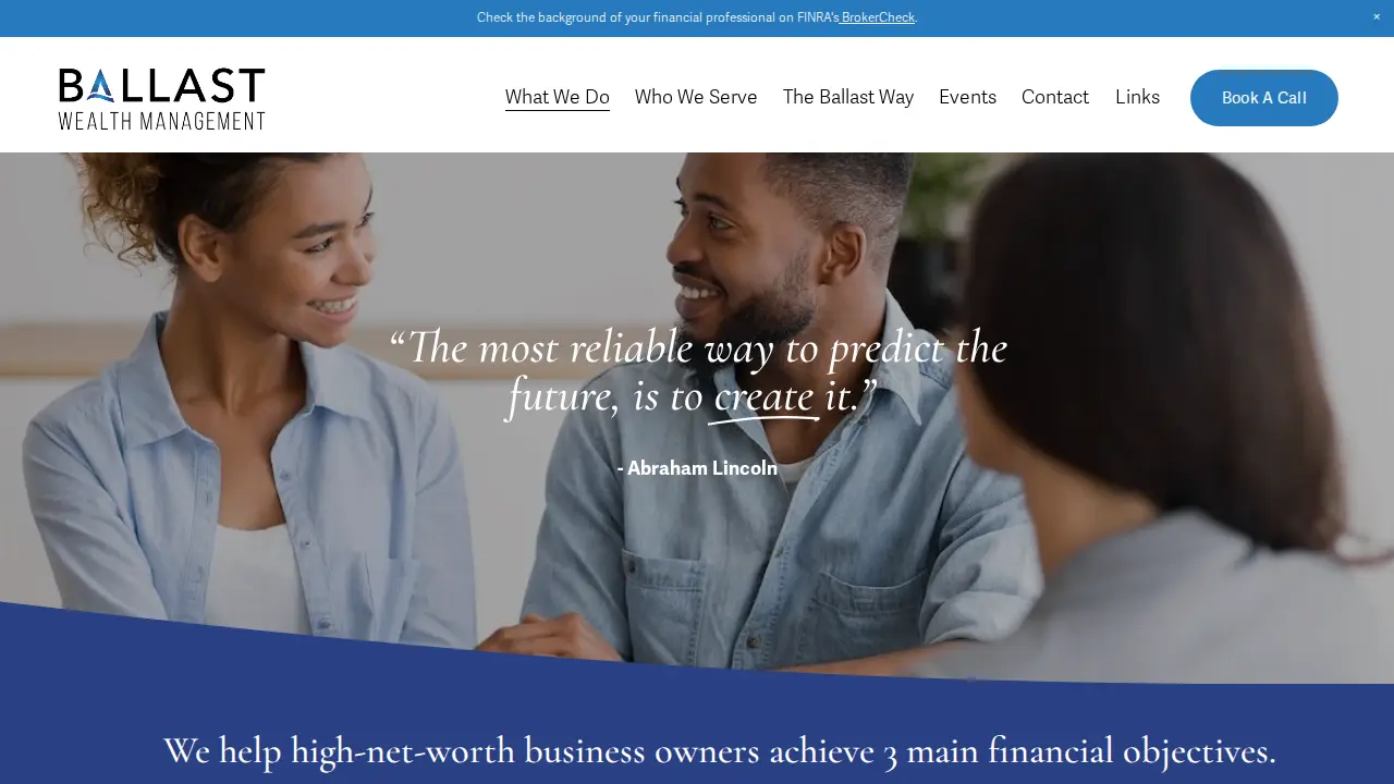 BALLAST WEALTH MANAGEMENT page
