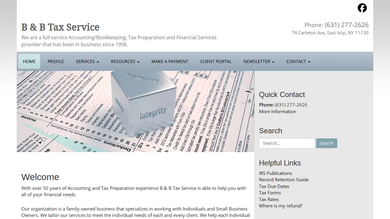 B & B Tax Services of Suffolk