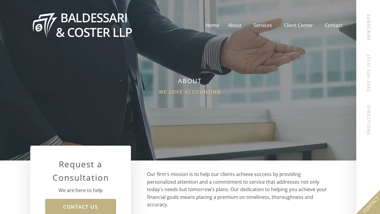 Baldessari & Coster LLP page