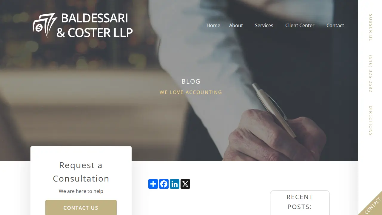 Baldessari & Coster LLP page
