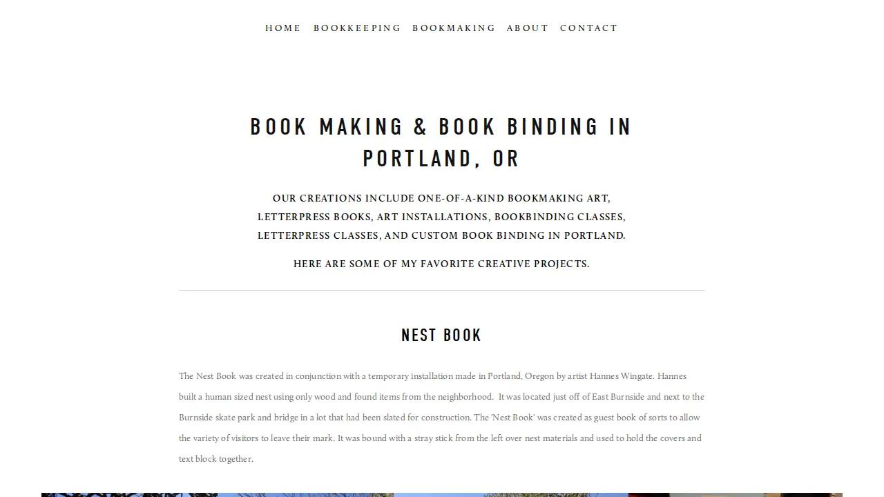 Bandit Books page