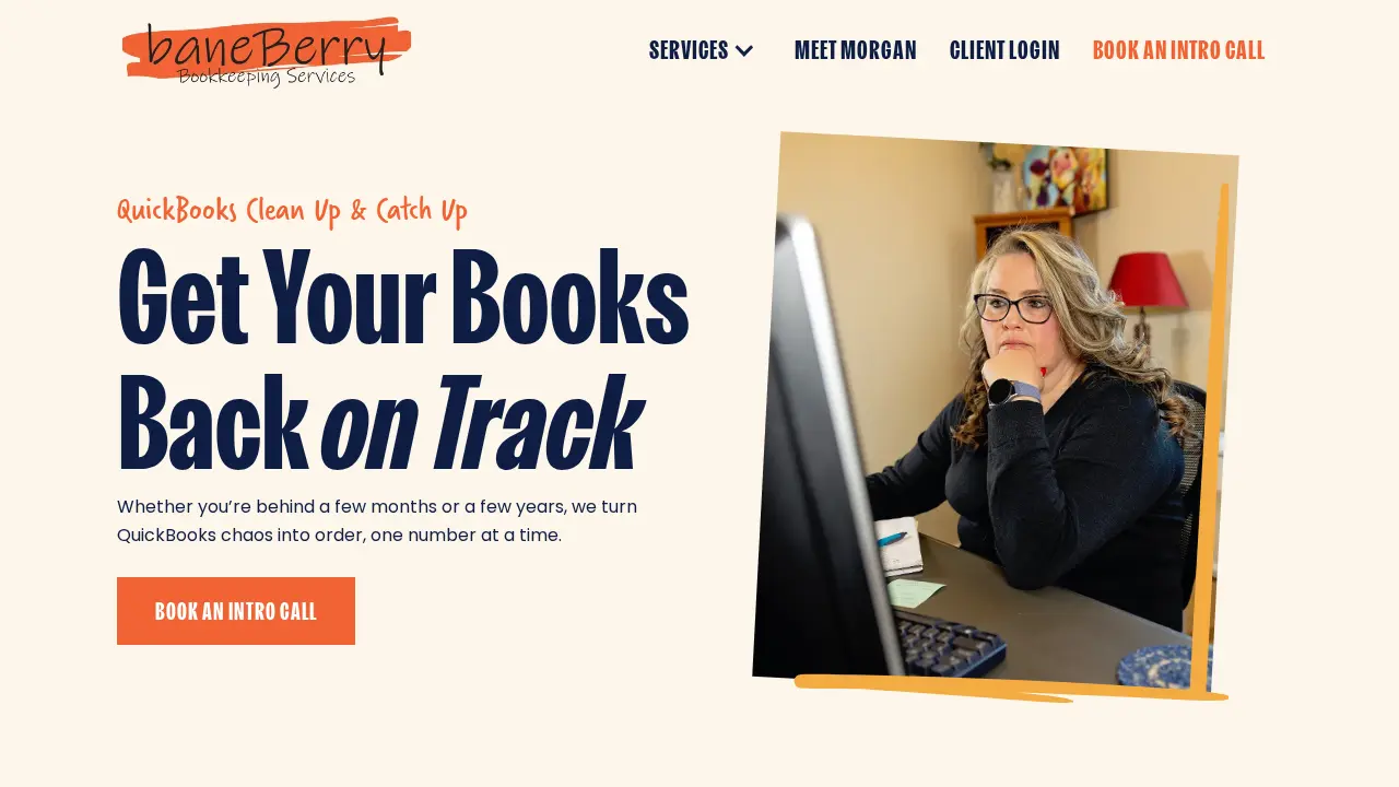 baneBerry Bookkeeping page