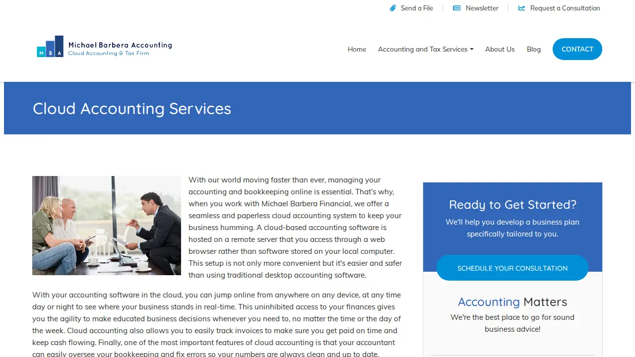 Barbera & Associates, P.C. page