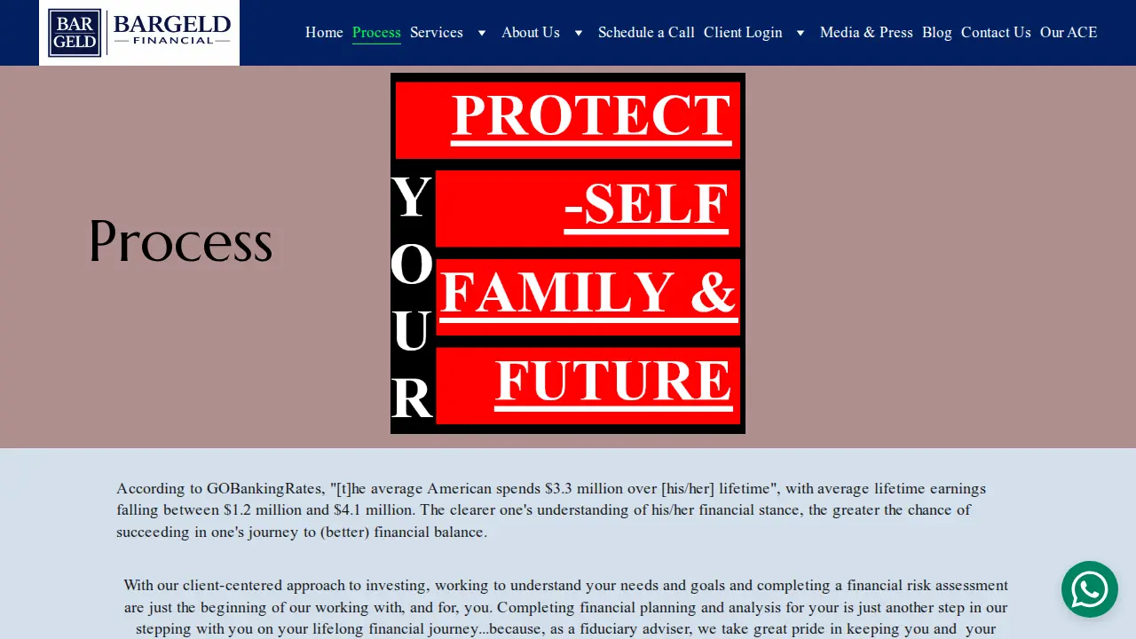 BARGELD FINANCIAL page