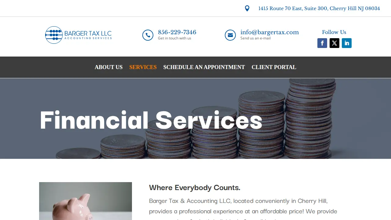 Barger Tax & Accounting LLC page