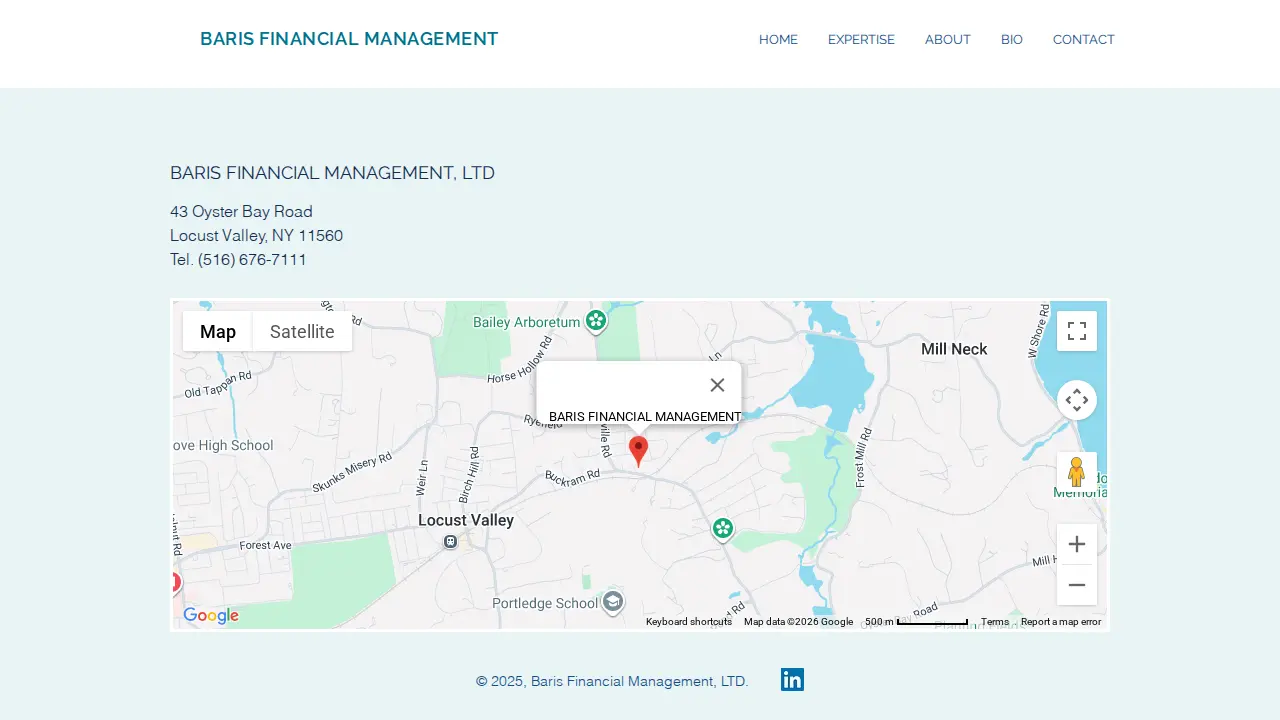 Baris Financial Management, Ltd. page