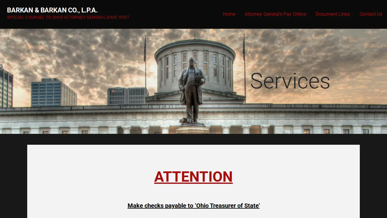 Barkan & Barkan Co LPA page