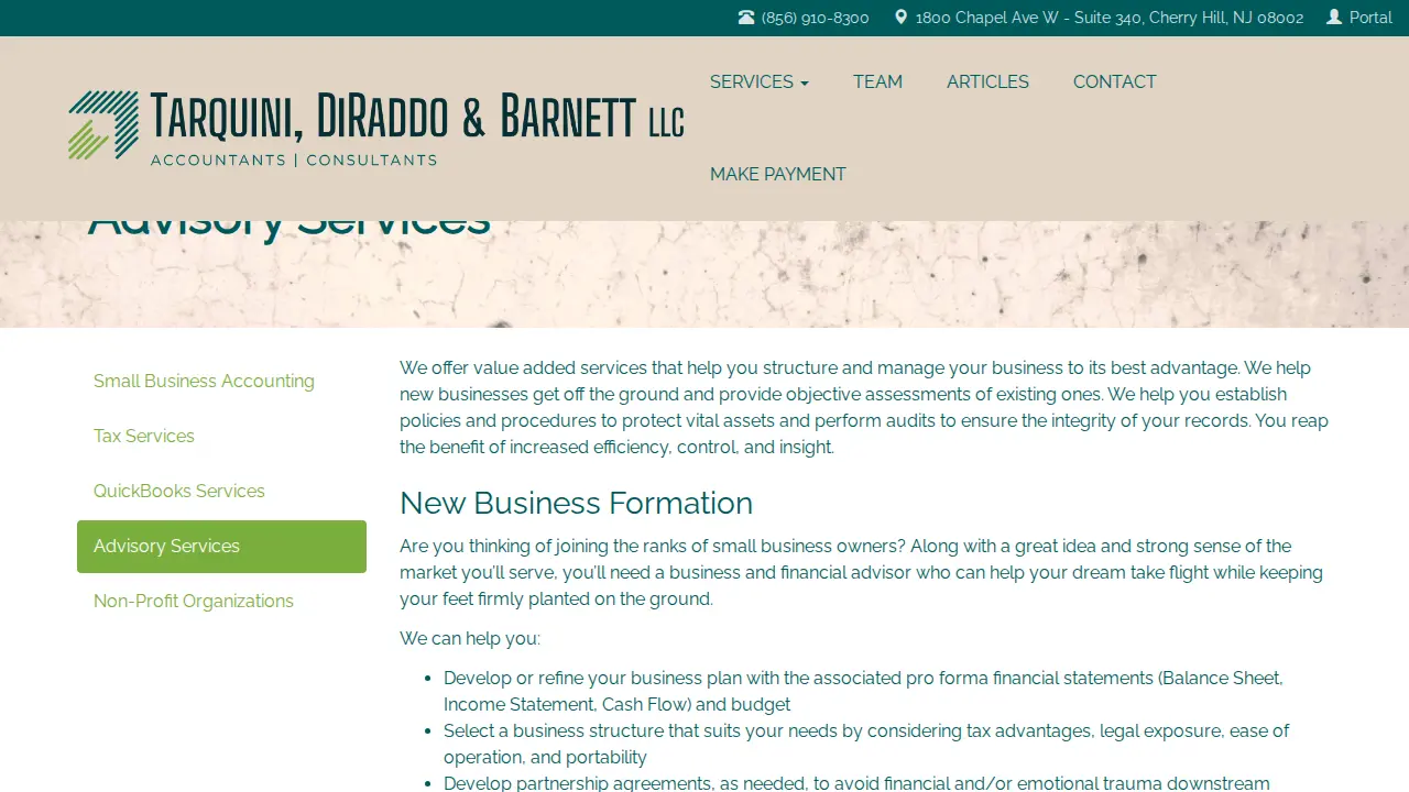 Barnett & Patterson LLC page