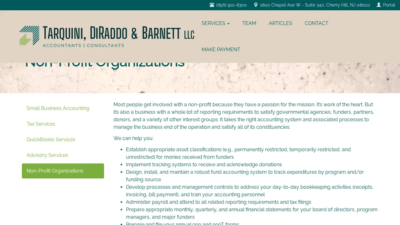 Barnett & Patterson LLC page