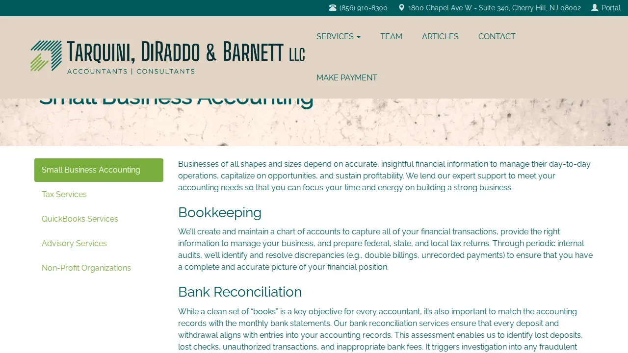 Barnett & Patterson LLC page