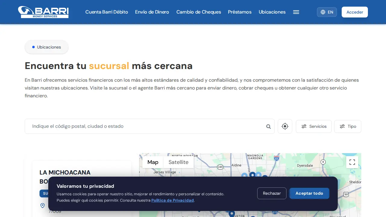 Barri Office page