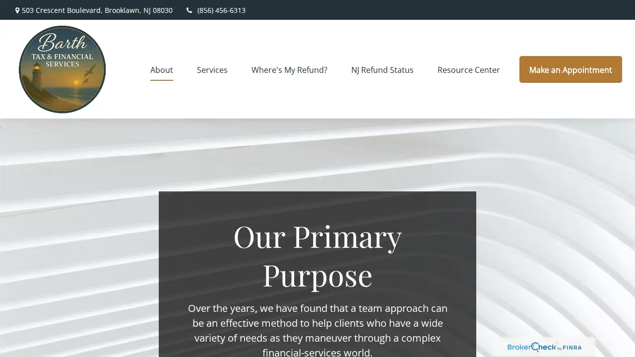 Barth Tax & Financial Services Inc page