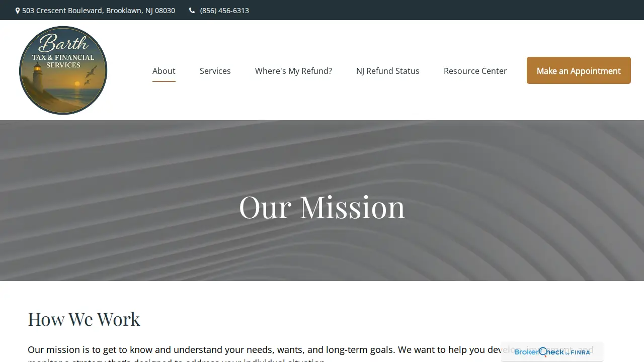 Barth Tax & Financial Services Inc page