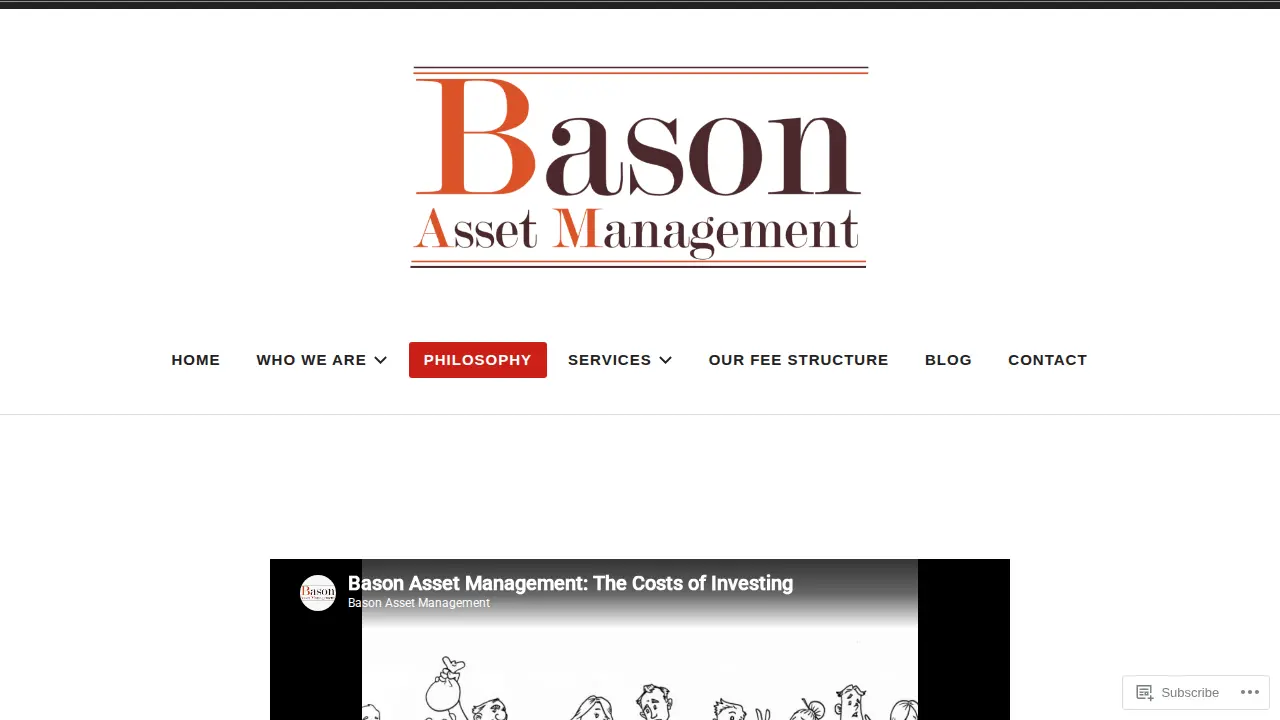 Bason Asset Management page
