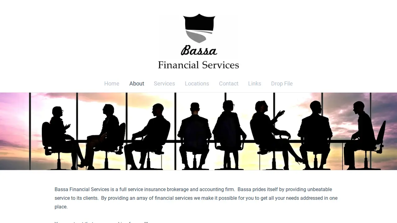 Bassa Financial page