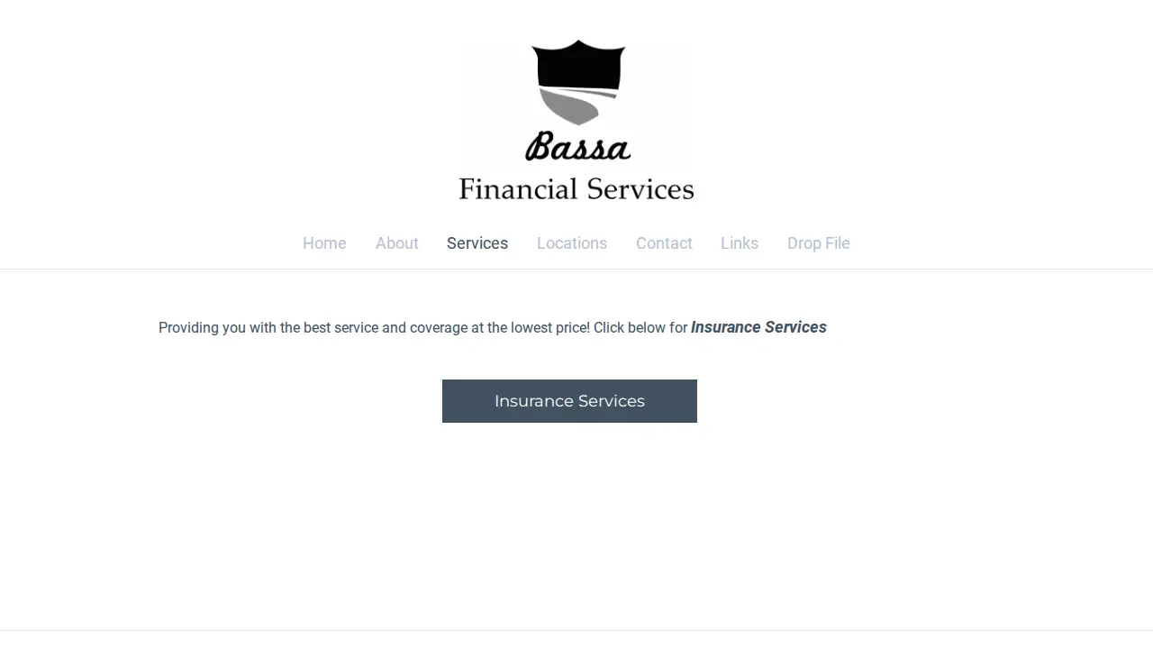 Bassa Financial page