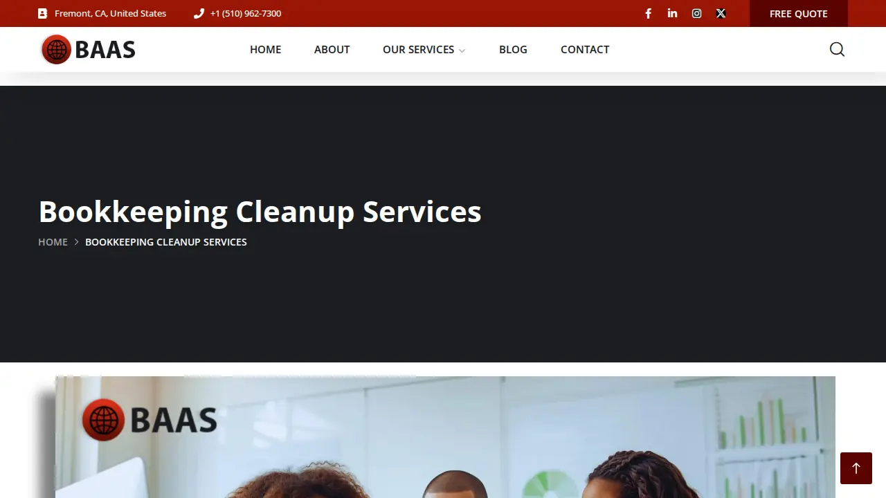Bay Area Accounting Solutions page