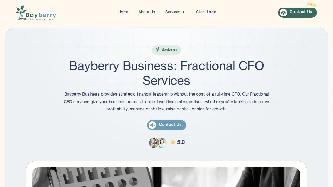 Bayberry Business Services page