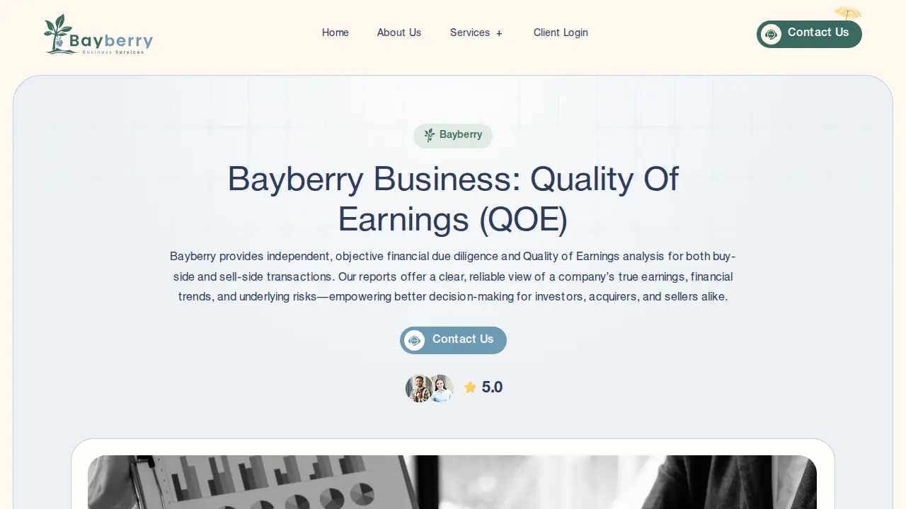 Bayberry Business Services page