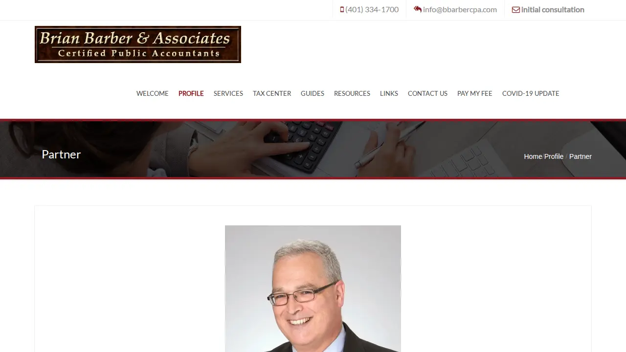 Brian Barber & Associates page