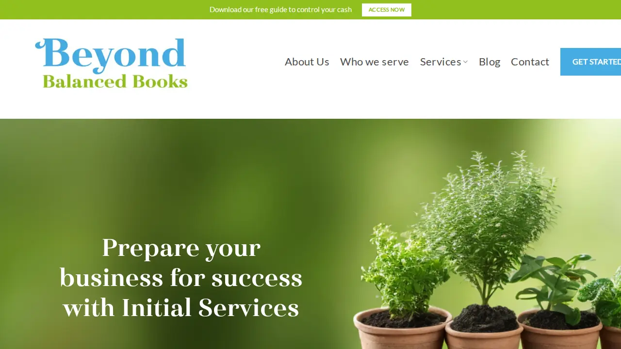 Beyond Balanced Books Inc page