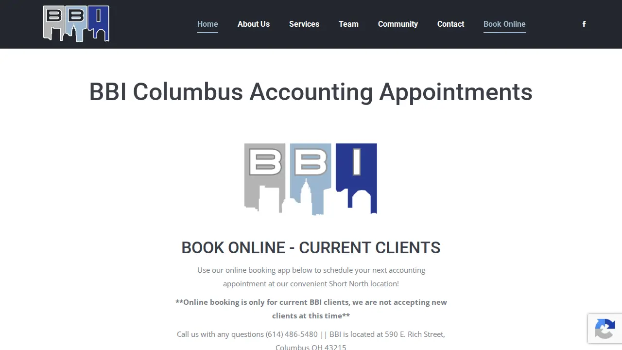 BBI Accounting page
