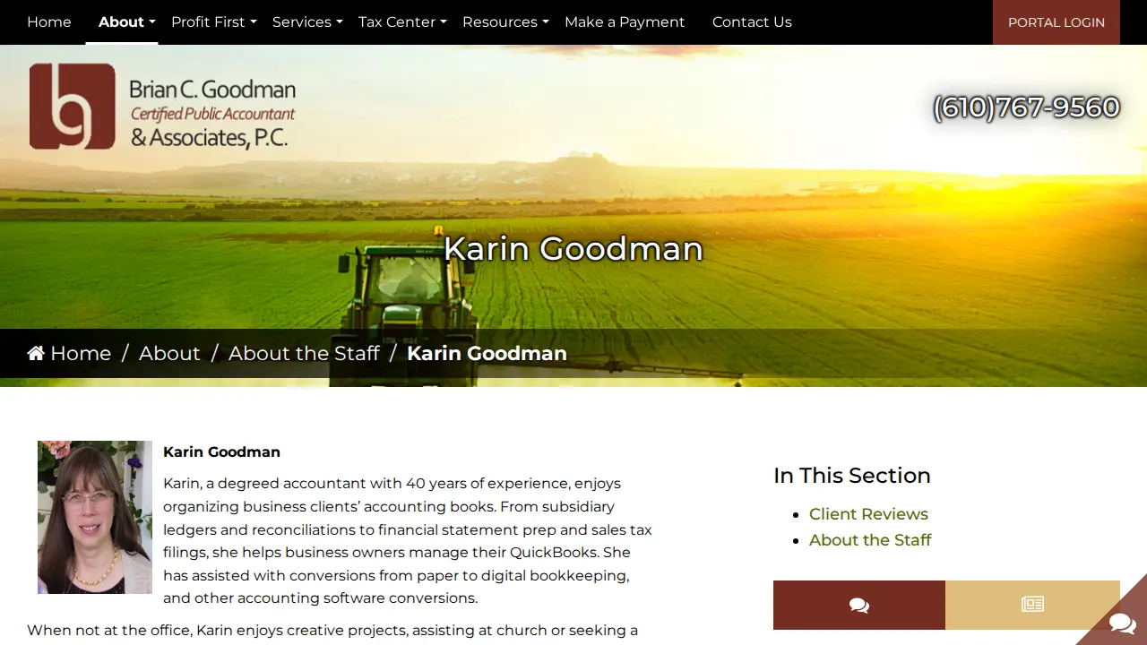 Brian C Goodman & Associates page