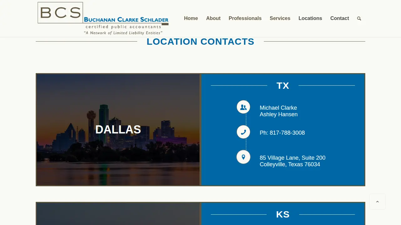 Buchanan Clarke Schlader LLP page