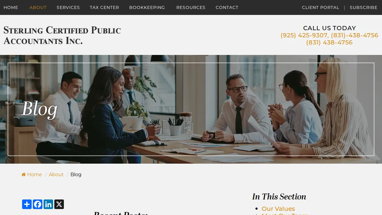 Business Consultants page