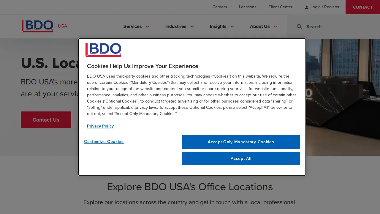 BDO page