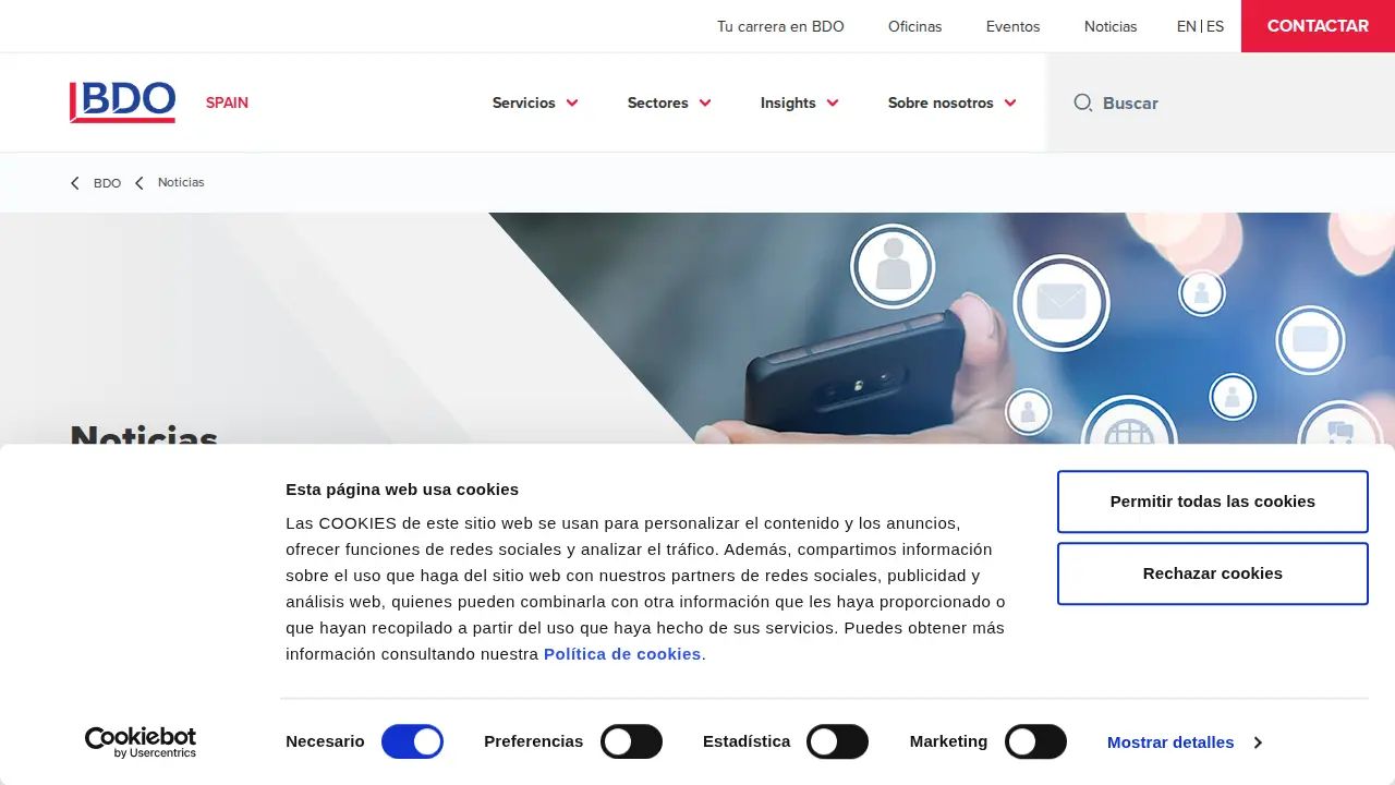 BDO Auditores page