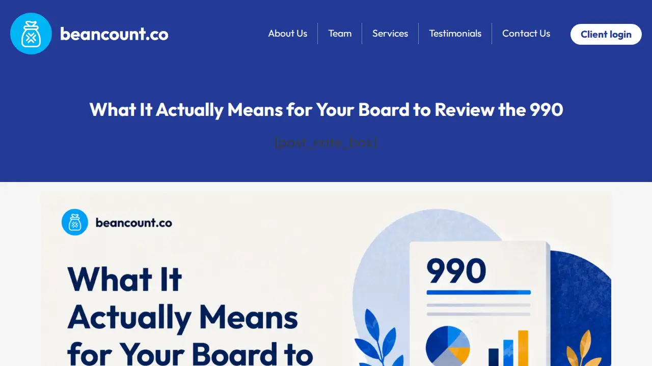 Beancount.co page