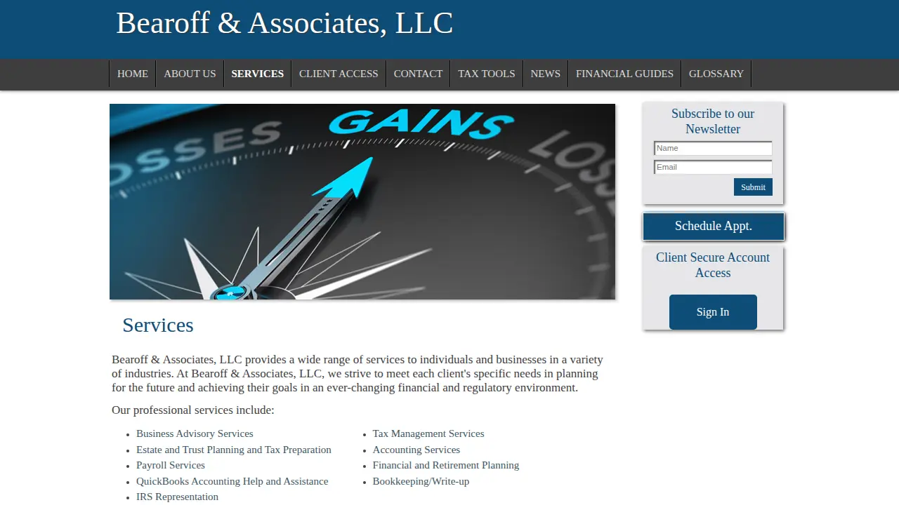 Bearoff & Associates, LLC. page