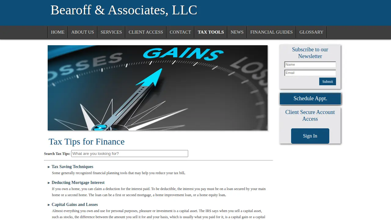 Bearoff & Associates, LLC. page