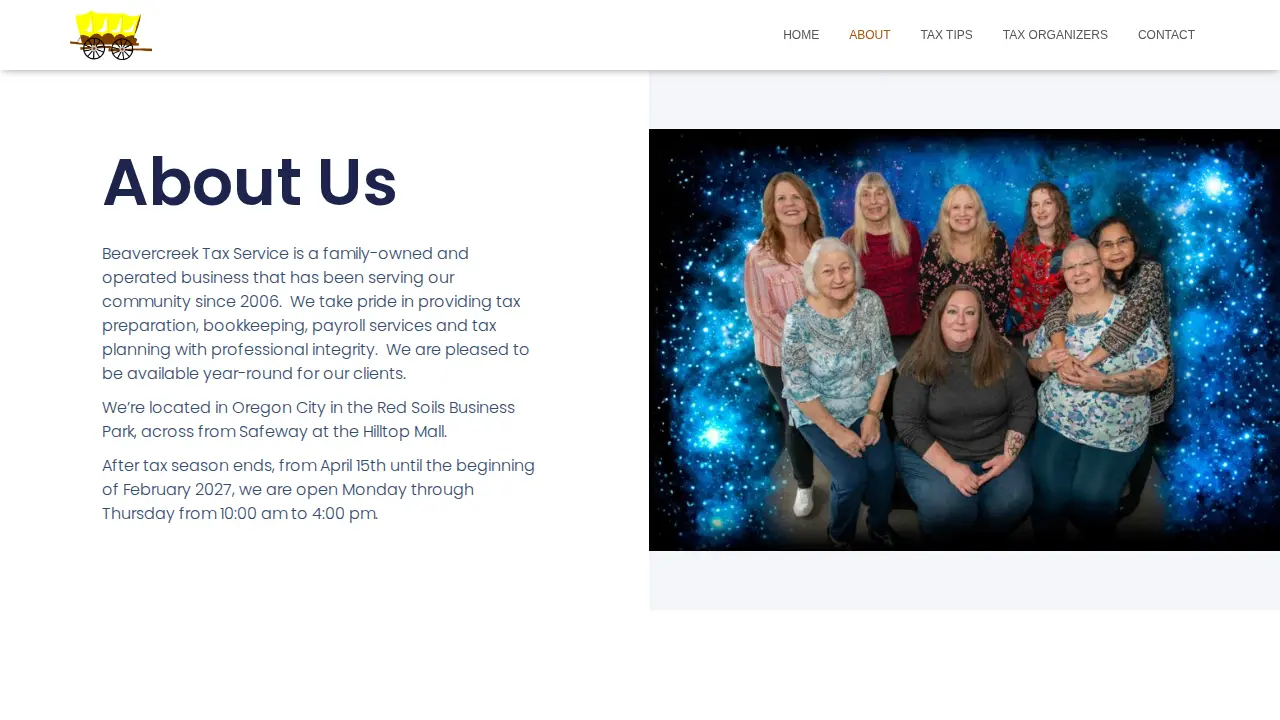 Beavercreek Tax Services page