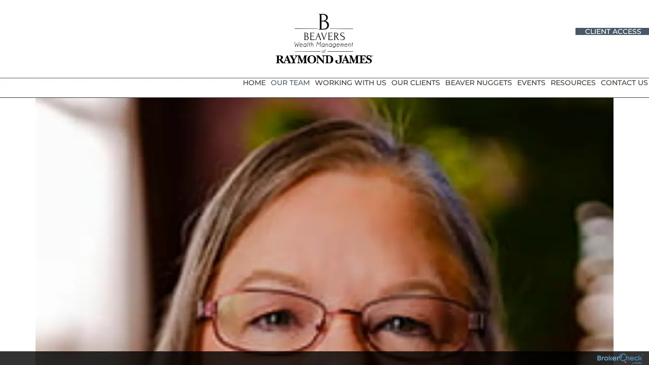 Beavers Wealth Management of Raymond James page