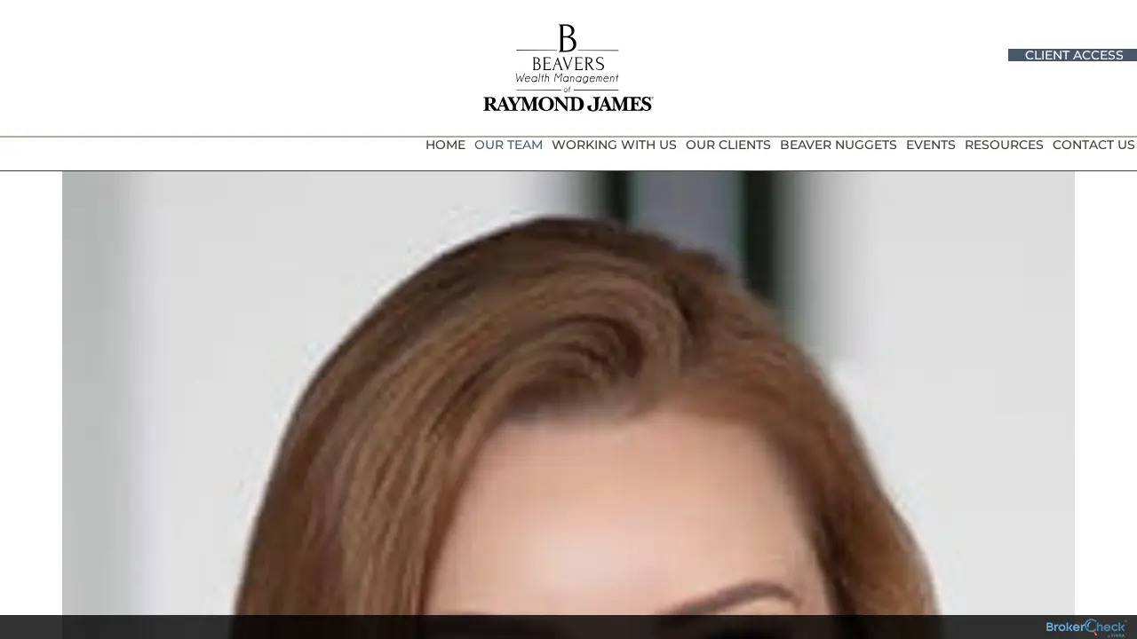 Beavers Wealth Management of Raymond James page