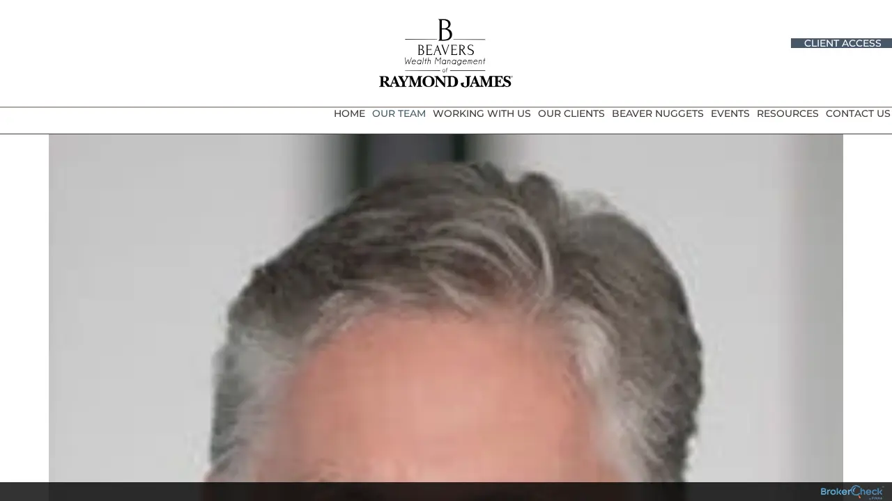 Beavers Wealth Management of Raymond James page