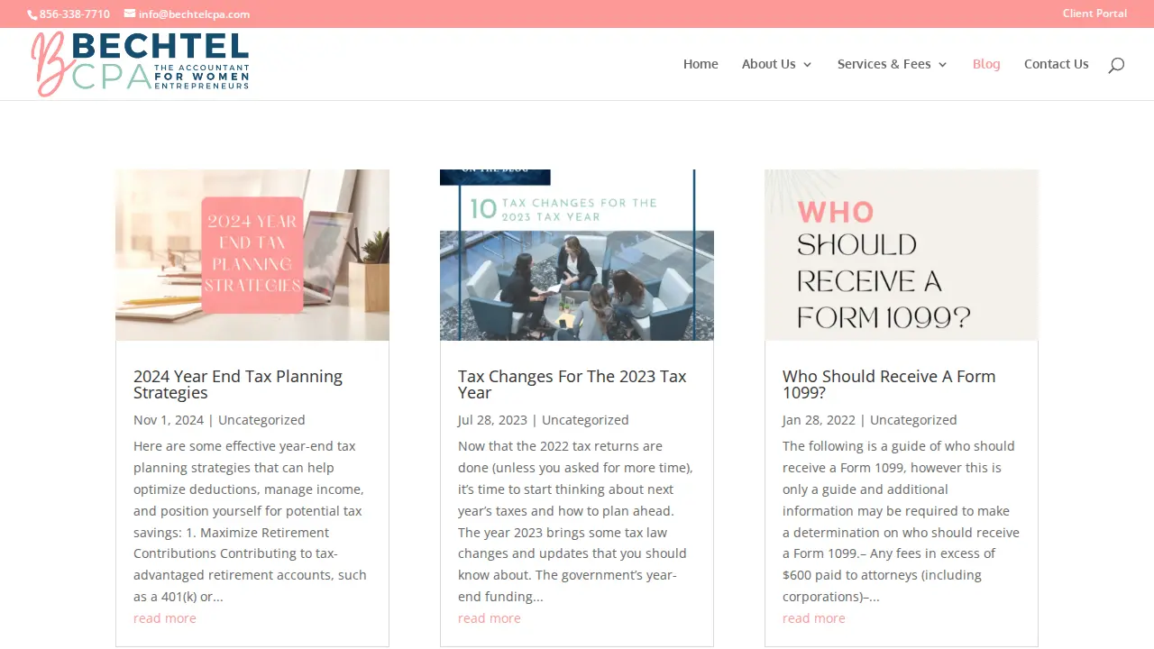 Bechtel CPA page