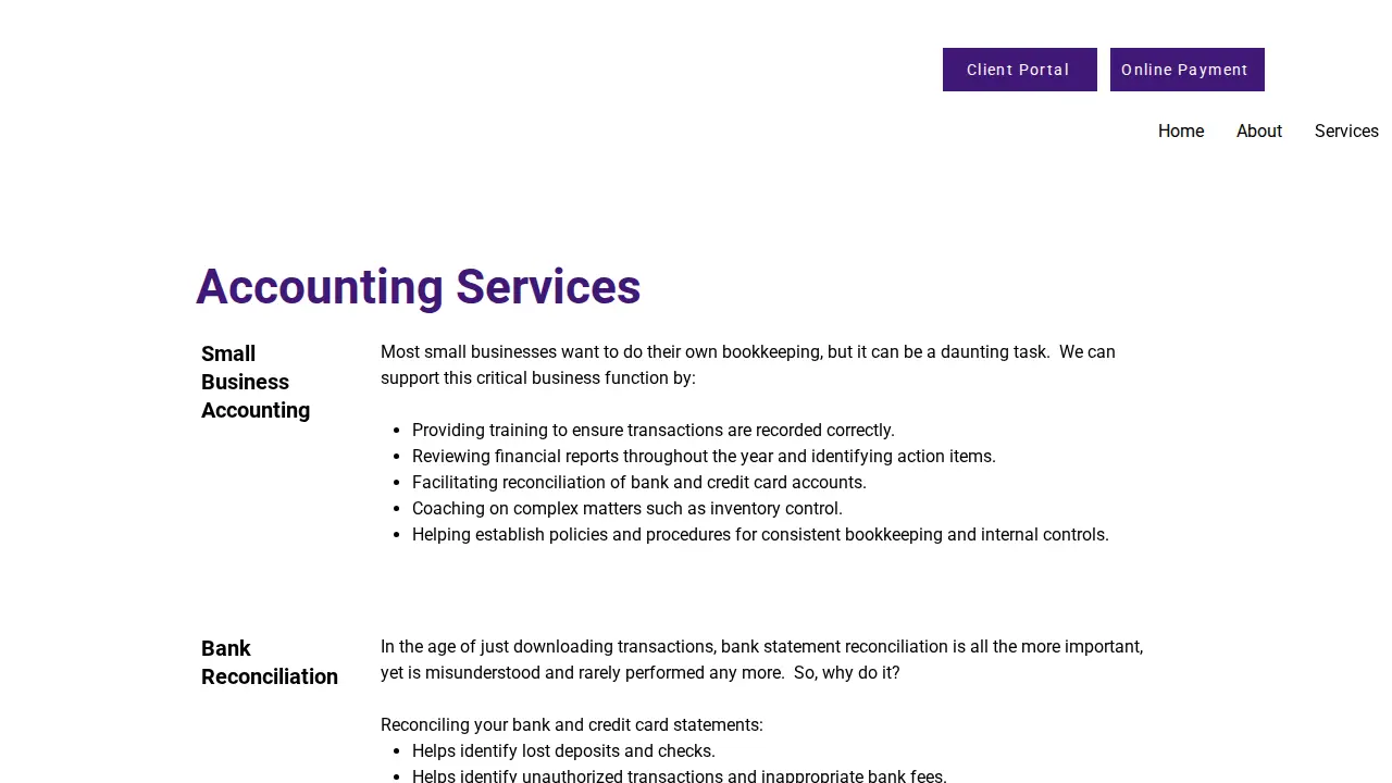 Becker Accounting Solutions, LLC page