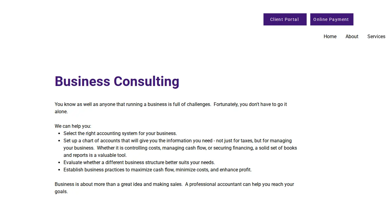 Becker Accounting Solutions, LLC page