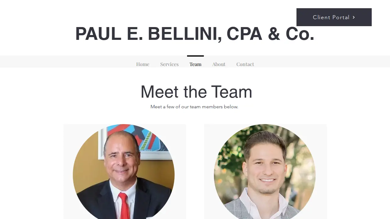 Paul E. Bellini, CPA, MS (Taxaccounting Resources, LLC) page