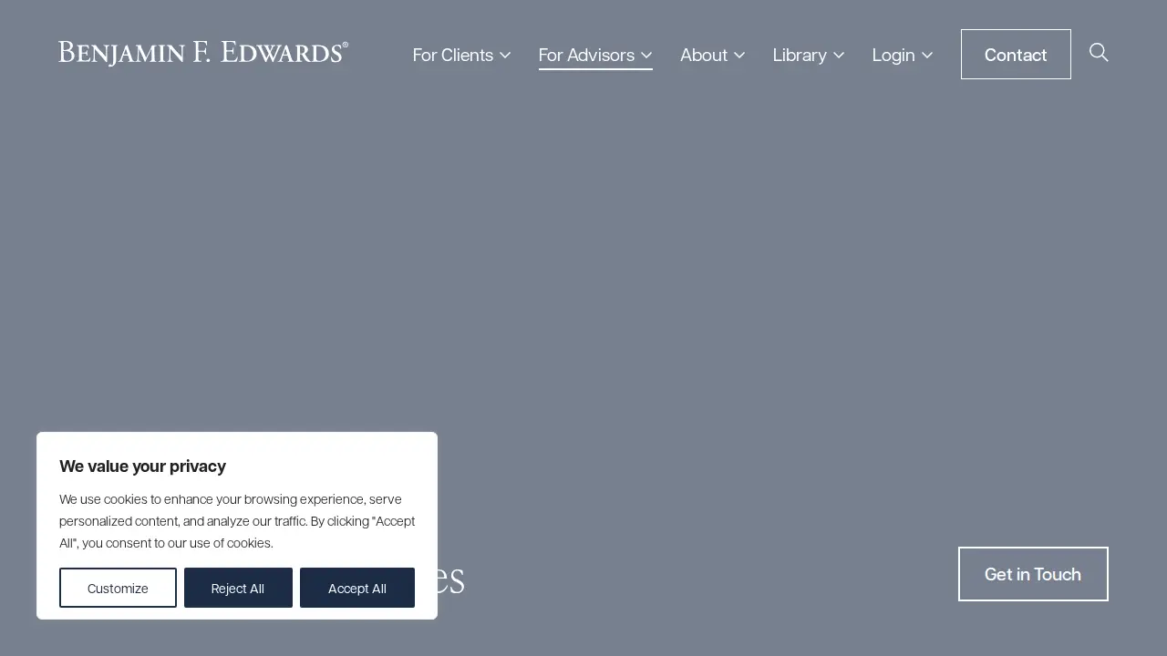 Benjamin F. Edwards page