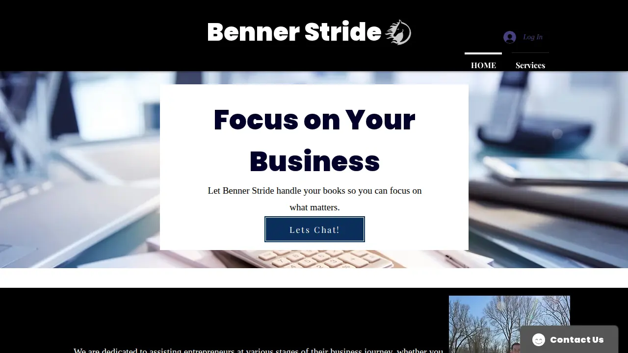 Benner Stride website