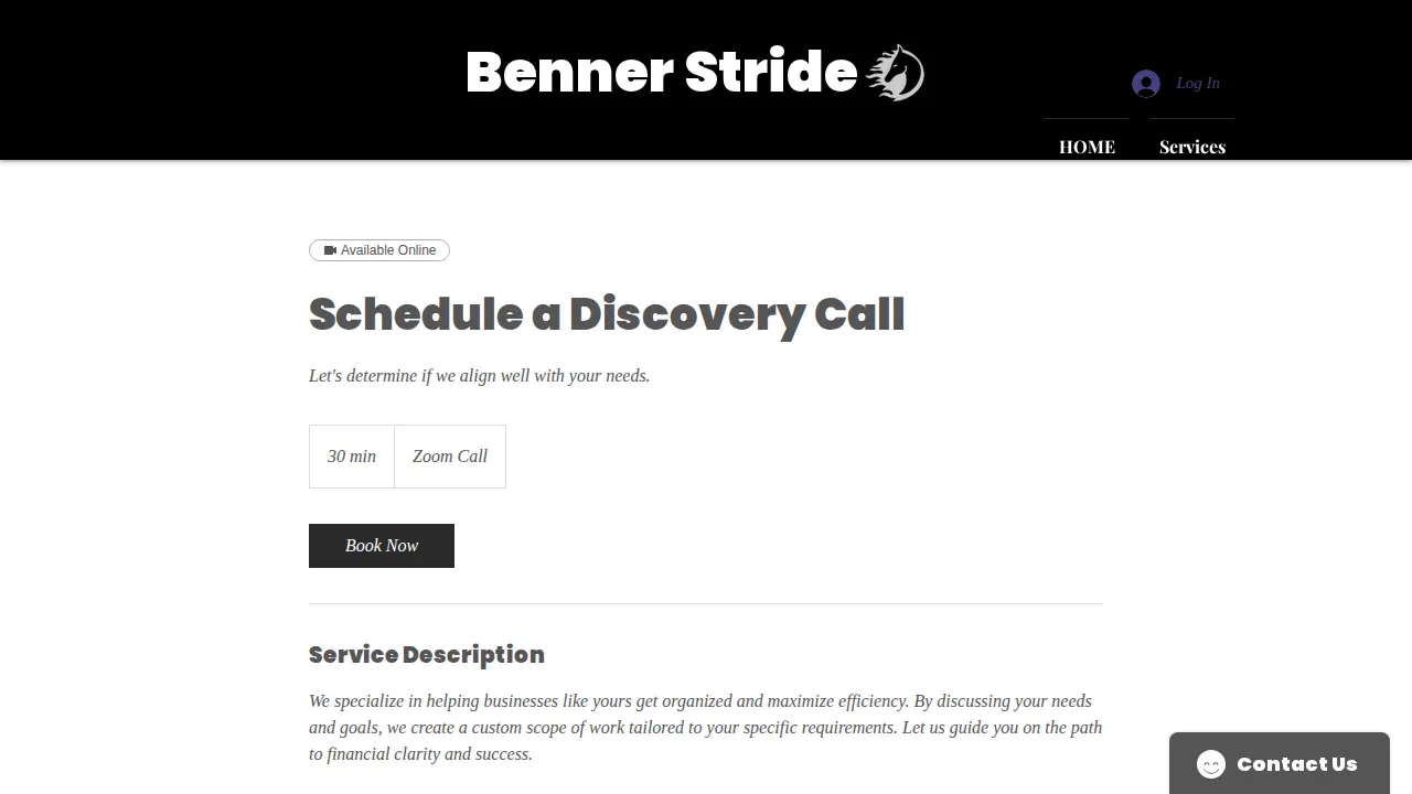 Benner Stride page