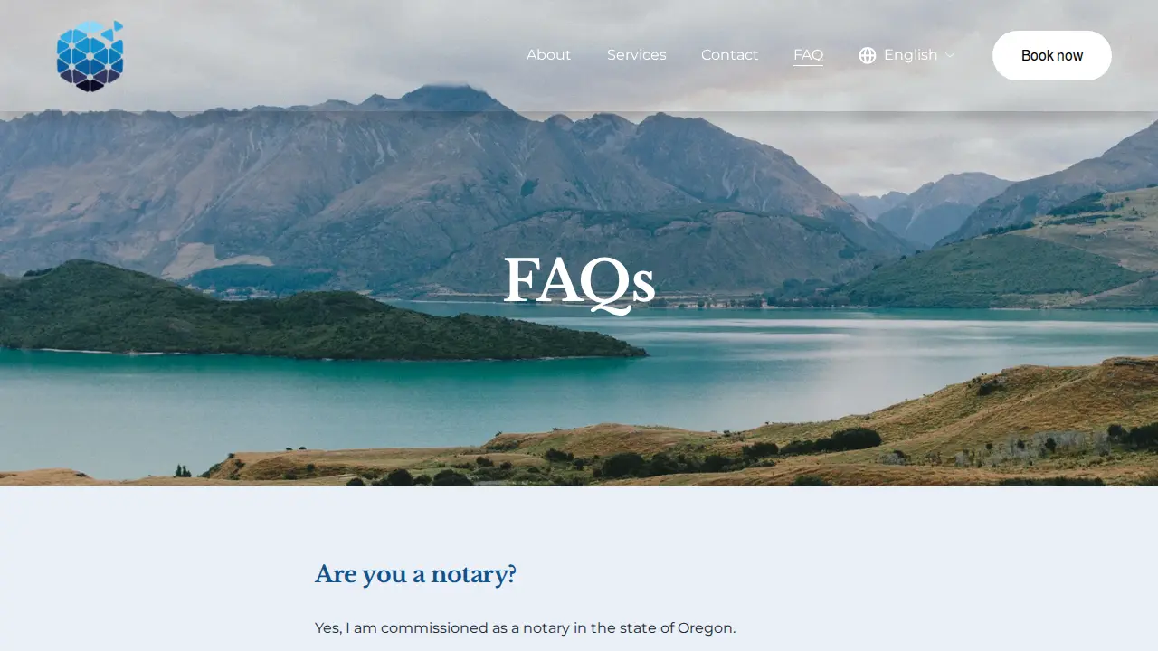 Benson Accounting and Tax Solutions page