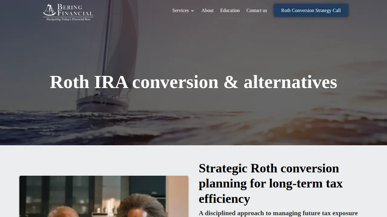 Bering Financial page