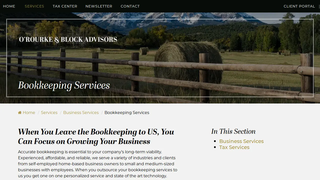 Bernards & O'Rourke PC page