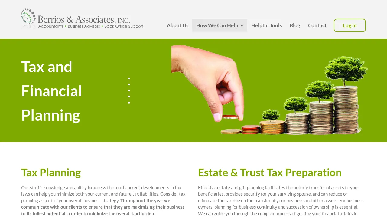 Berrios & Associates, Inc. page